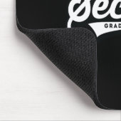 Schullehrer im zweiten Baseball-Stil Mousepad (Ecke)
