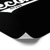 Schullehrer im zweiten Baseball-Stil Poster (Ecke)