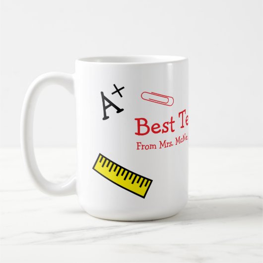 Schullehrer Kaffeetasse (Links)
