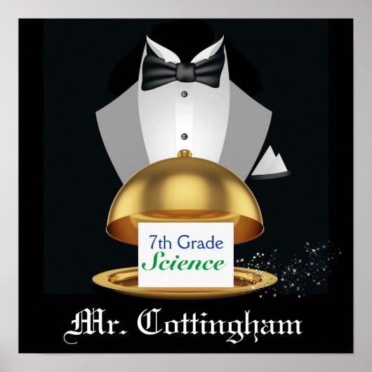 Schullehrer-Klassenzimmer Willkommen - SRF Poster (Vorne)