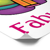 Schullehrer-Klassenzimmer Willkommen - SRF Poster (Ecke)