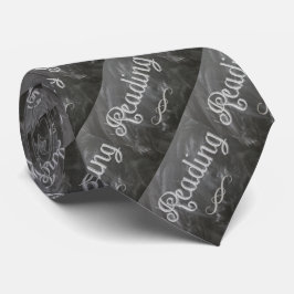 Schullehrer lesen Blackboard Chalk Necktie Krawatte
