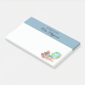 Schullehrer - Nachhinweise Post-it Klebezettel (angewinkelt)