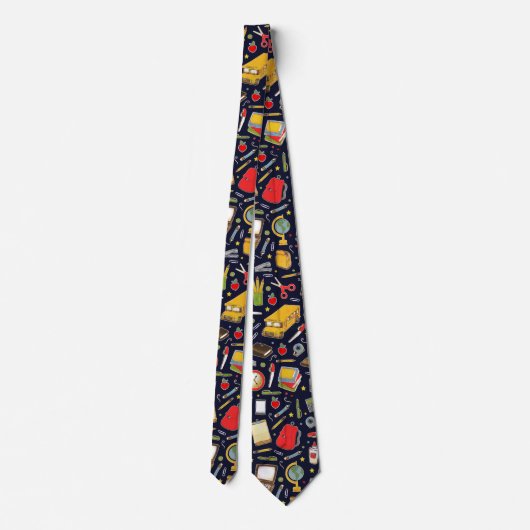 Schullehrer Neck Tie Krawatte (Rückseite)