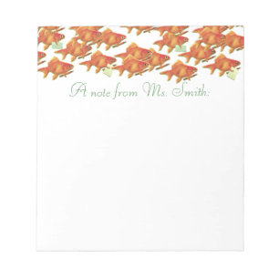 Schullehrer Notizblock