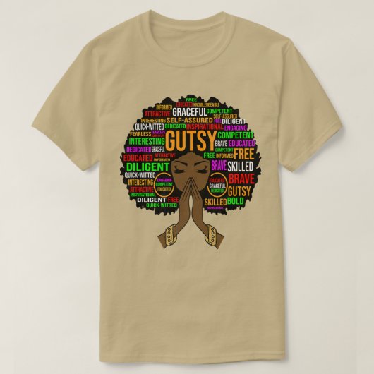 Schullehrer Positive Schwarze Frauen Inspiration T-Shirt (Design vorne)