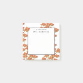 Schullehrer Post-it Klebezettel (Vorderseite)