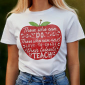 Schullehrer Red Apple diejenigen, die Angebote leh T-Shirt