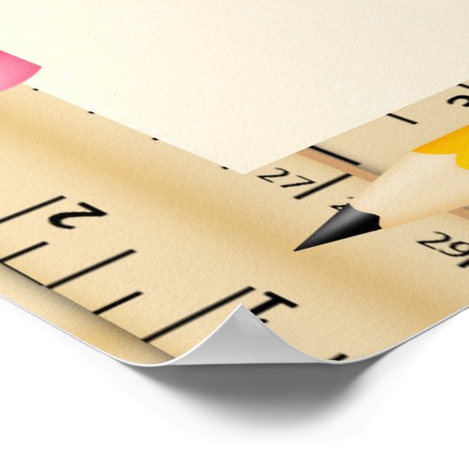 Schullehrer Regeln / Ziele - SRF Poster (Ecke)