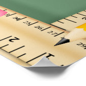 Schullehrer Regeln / Ziele - SRF Poster (Ecke)