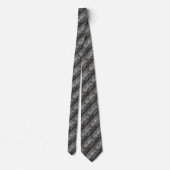 Schullehrer schreiben Blackboard Chalk Necktie Krawatte (Rückseite)