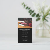 Schullehrer-Visitenkarte Visitenkarte (Stehend Vorderseite)