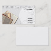 Schullehrer-Visitenkarte Visitenkarte (Vorne/Hinten)