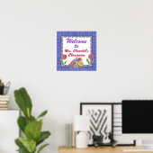 SchullehrerInnen-Klassenzimmer-Unterschrift des SR Poster (Heimbüro)