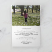 SchullehrerInnen Wertschätzung geklappt Dankeschön Dankeskarte (Innenseite)