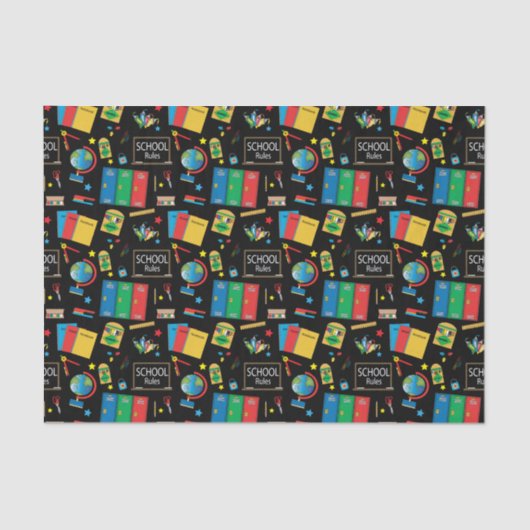 Schullehrerregel Seidenpapier (Vorderseite)