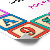 Schullehrerregeln - Keine Grenzen - durch Poster (Ecke)