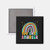 Schullehrertag - 100 Tage intelligenter Regenbogen Magnet (Vorderseite/Rückseite)