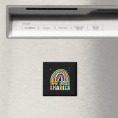 Schullehrertag - 100 Tage intelligenter Regenbogen Magnet (In Situ (Geschirrspüler))