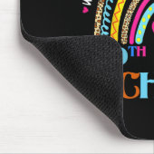 Schullehrertag - 100 Tage intelligenter Regenbogen Mousepad (Ecke)