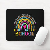 Schullehrertag - 100 Tage intelligenter Regenbogen Mousepad (Mit Mouse)