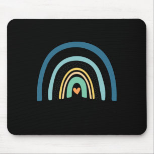 Schullehrertag - 100 Tage intelligenter Regenbogen Mousepad