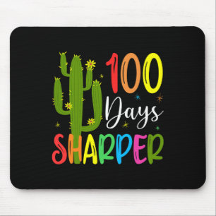 Schullehrertag - 100 Tage Sharper Cactus Mousepad