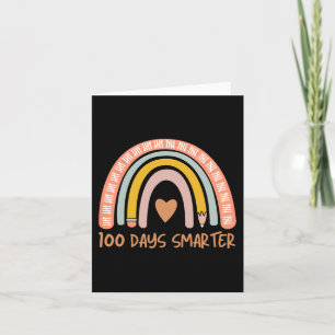 Schullehrertag 100 Tage Smarter Regenbogen Stu Karte