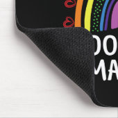 Schullehrertag 100 Tage Smarterer Regenbogen 2 Mousepad (Ecke)