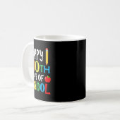 Schullehrertag Kinder 100 Tage 1 Kaffeetasse (Vorderseite Links)