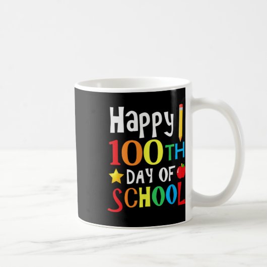 Schullehrertag Kinder 100 Tage 1 Kaffeetasse (Rechts)