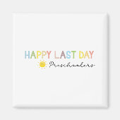 Schullehrertag - Vorschulabschluss Magnet (Vorne)