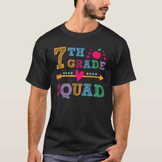 Schulleiter der 7. Klasse T-Shirt (Vorderseite)