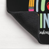 Schulleiter Die Schüler sind mein Warum Schulleite Mousepad (Ecke)