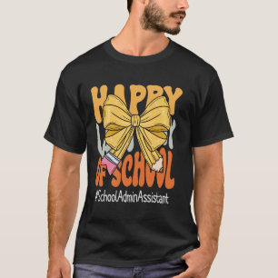 Schulleiter glücklich Letzten Tag des Schulbetrieb T-Shirt