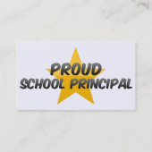 Schulleiter Visitenkarte (Rückseite)