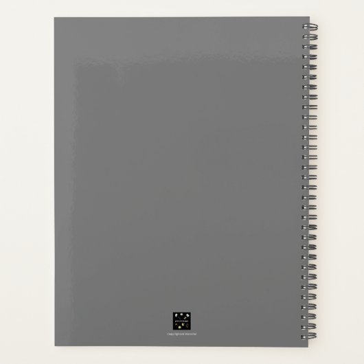 SCHULLIEFERUNGEN AUF DER CHALKBOARD WEEKLY PLANNER PLANER (Rückseite)