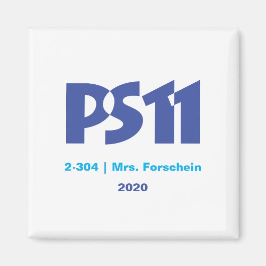 Schullogo Magnet (Vorne)