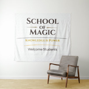 Schulmagie-Wandteppich Klassenzimmer-Dekoration Po Wandteppich