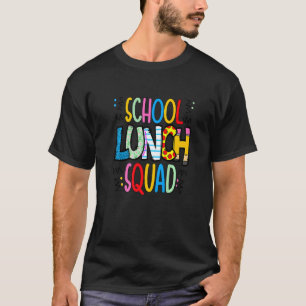 Schulmahlstube in Cafeteria-Arbeiterin Lunch Lady T-Shirt