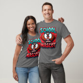 Schulmaskottchen Amerikaner T-Shirt (Unisex)