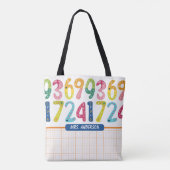 Schulmathematik-Lehrergeschenk-Tragetasche Tasche (Rückseite)