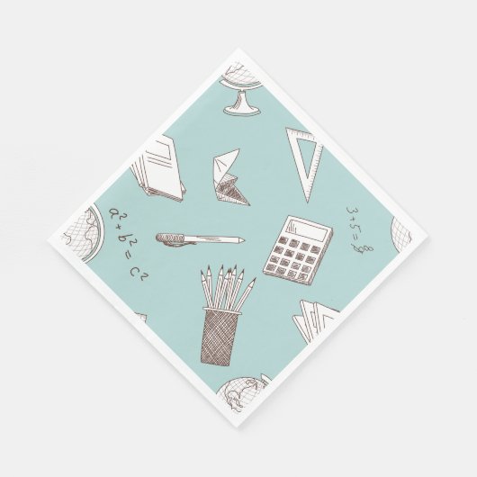 Schulmathematik Serviette (Ecke)