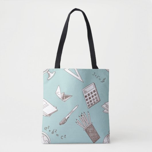 Schulmathematik Tote Bag Tasche (Vorderseite)