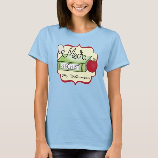 Schulmedienspezialist T-Shirt (Vorderseite)
