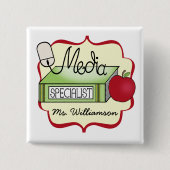 Schulmedium-Spezialist Button (Vorderseite)