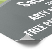 Schulmesse PTO Sommermesse Flyer Vorlage Poster (Ecke)