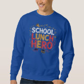 Schulmittagsheld Sweatshirt (Vorderseite)