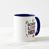 Schulmittagsheld Tasse (VorderseiteRechts)