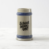 Schulmodus: AN! ,Retro-Typografie mit Bierglas (Mittel)
